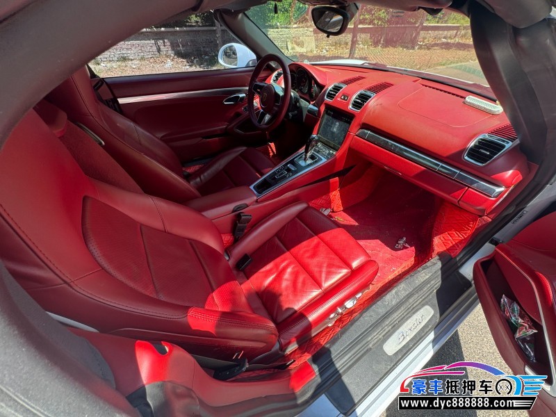 15年保时捷718跑车抵押车出售