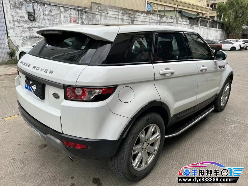 14年路虎揽胜极光轿车抵押车出售