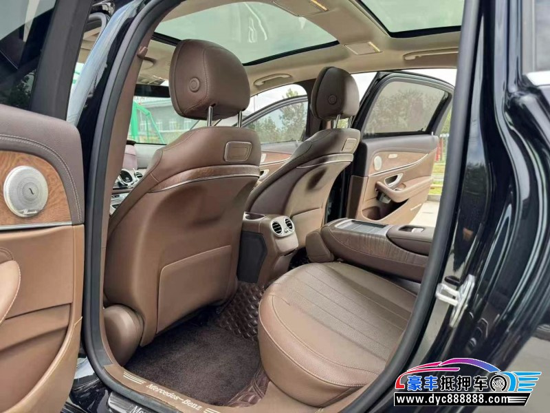 18年奔驰E轿车抵押车出售