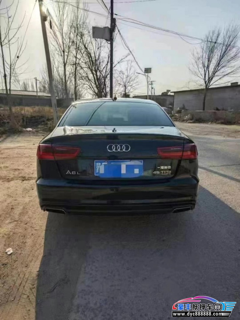 18年奥迪A6L轿车抵押车出售