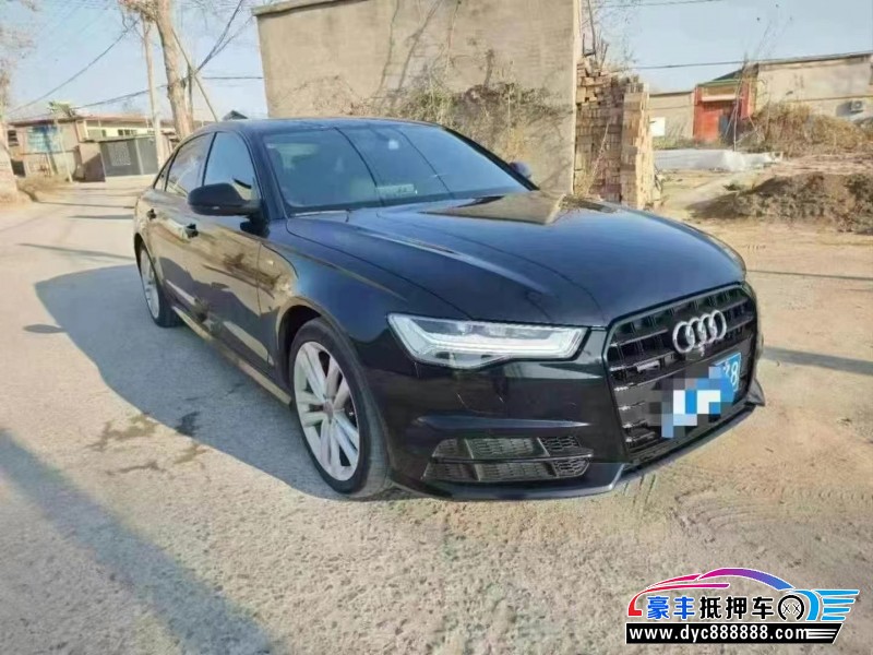 18年奥迪A6L轿车抵押车出售