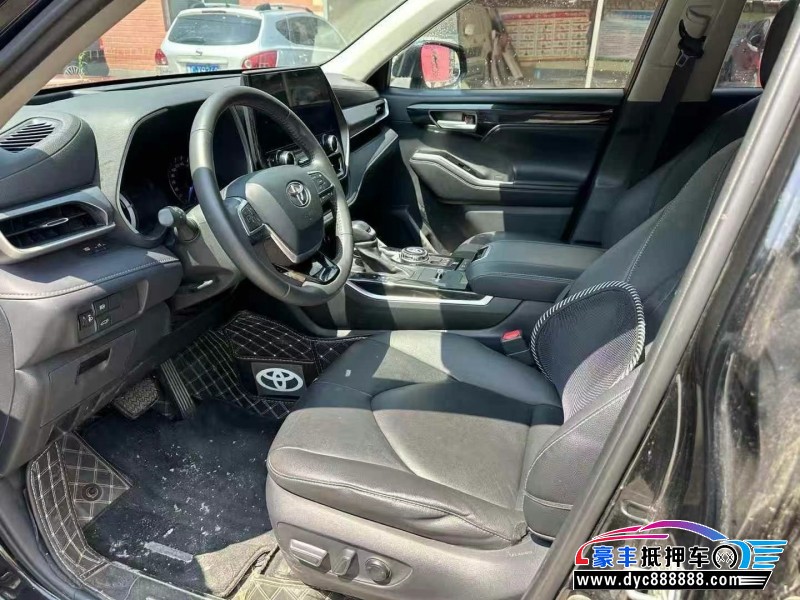 21年丰田汉兰达轿车抵押车出售