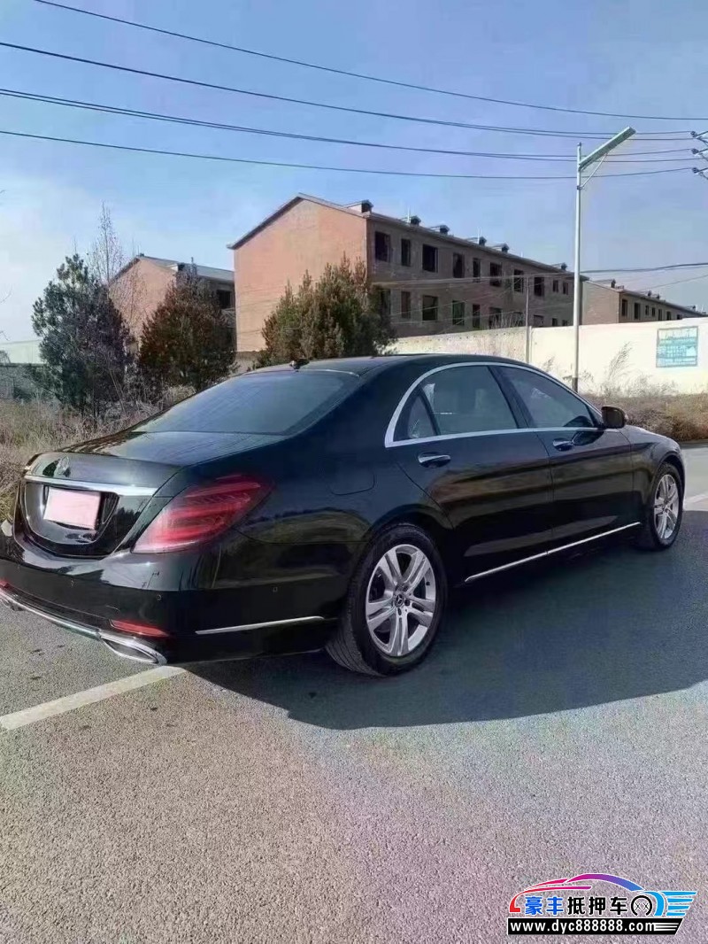 18年奔驰S轿车抵押车出售