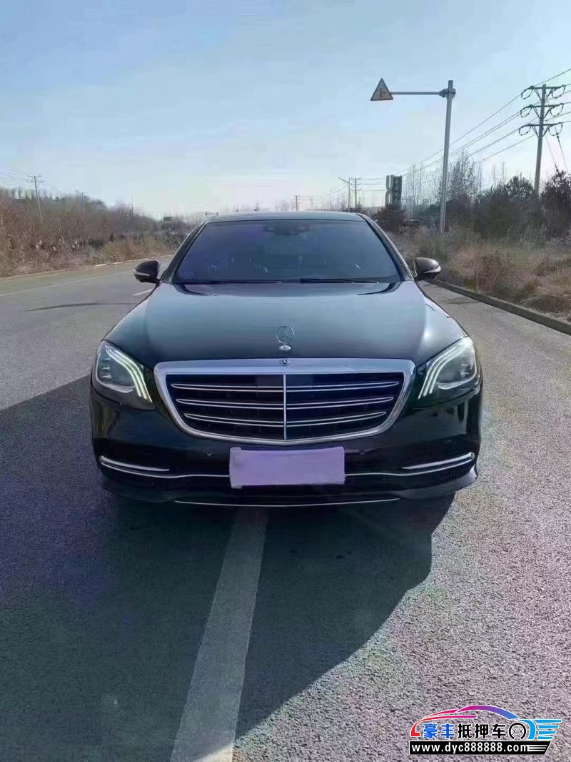 18年奔驰S轿车抵押车出售