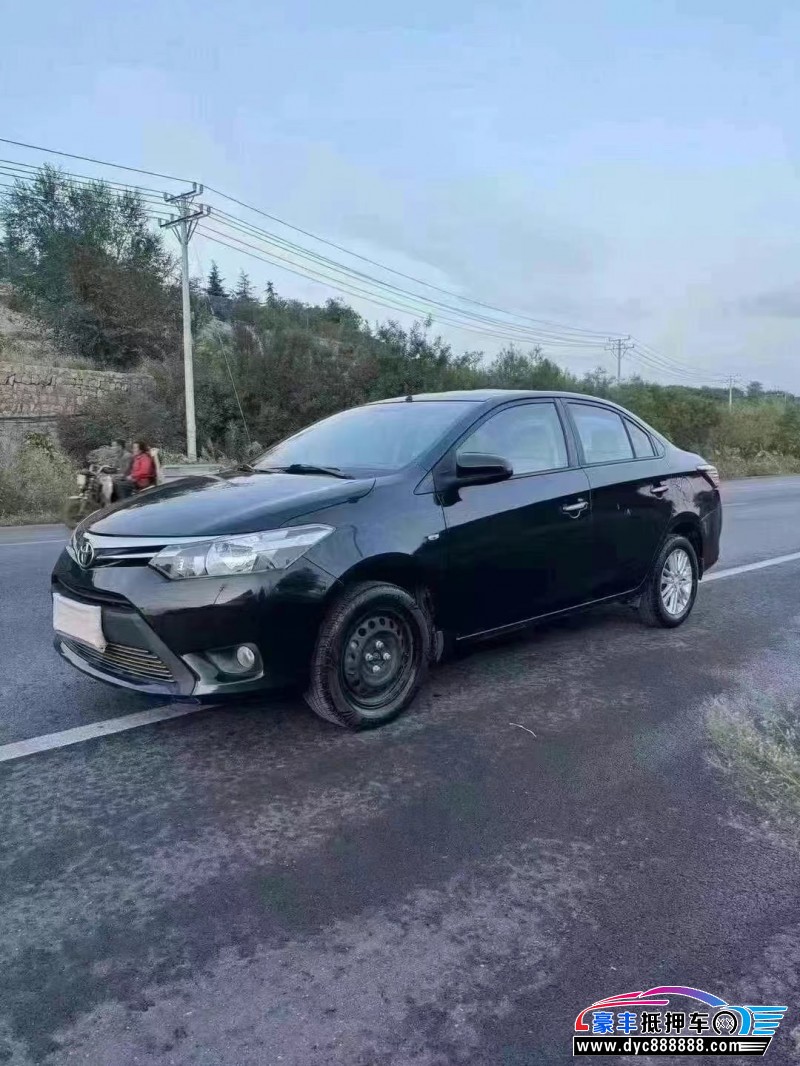 14年丰田威驰轿车抵押车出售