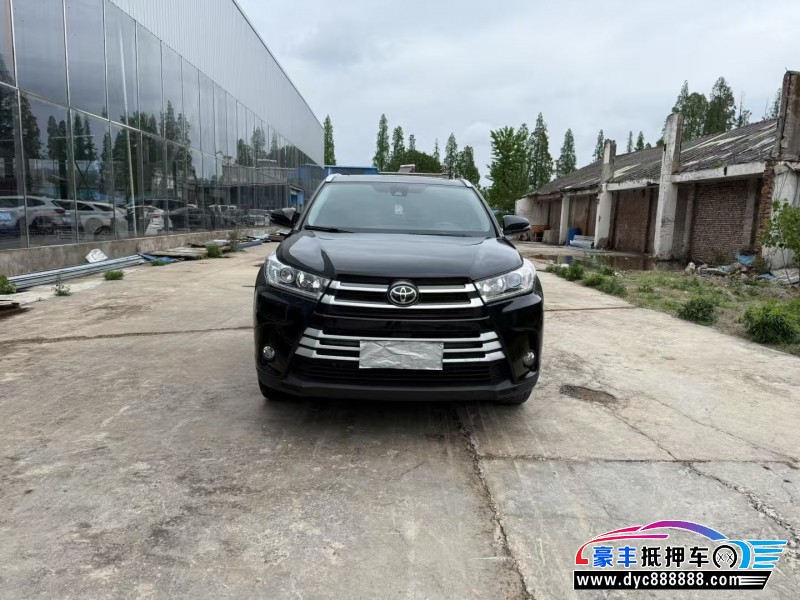 21年丰田汉兰达轿车抵押车出售