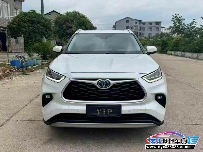 21年丰田汉兰达轿车抵押车出售