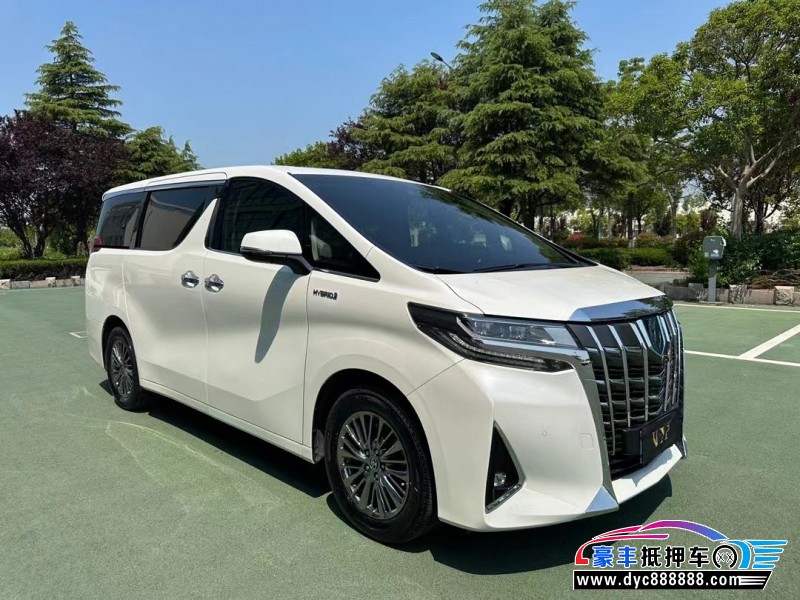 21年丰田埃尔法轿车抵押车出售