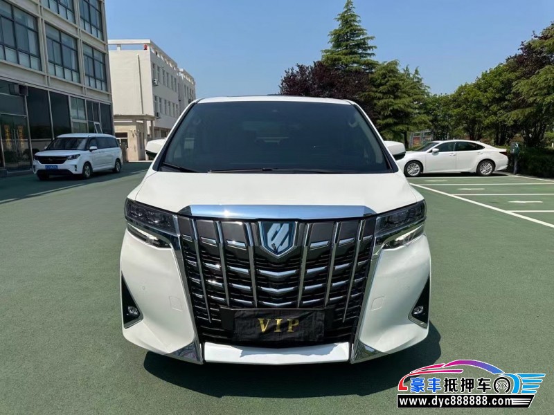 21年丰田埃尔法轿车抵押车出售