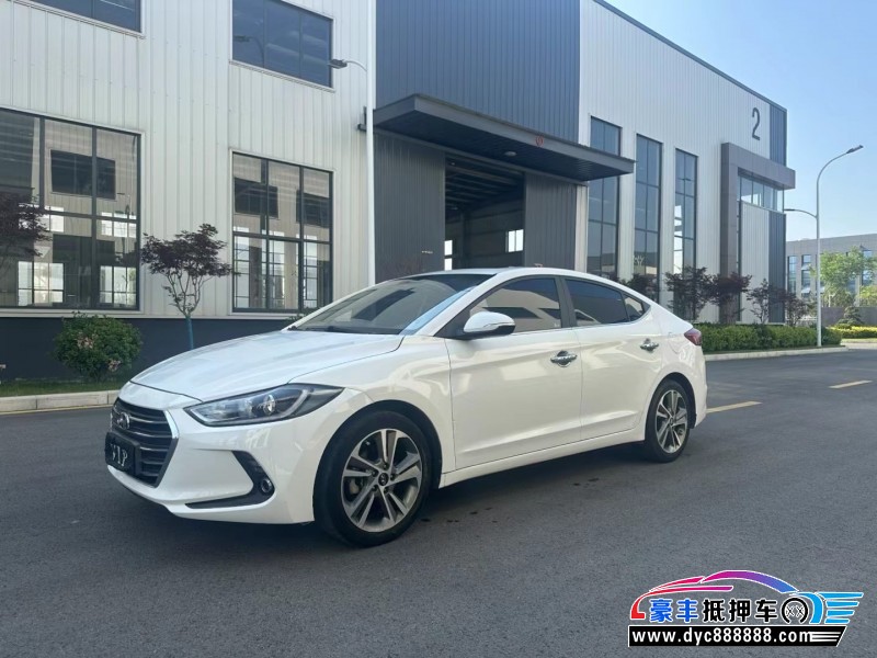 17年现代领动轿车抵押车出售