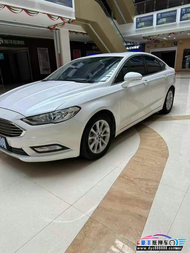 18年福特蒙迪欧轿车抵押车出售