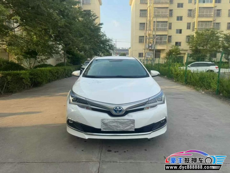 18年丰田卡罗拉轿车抵押车出售