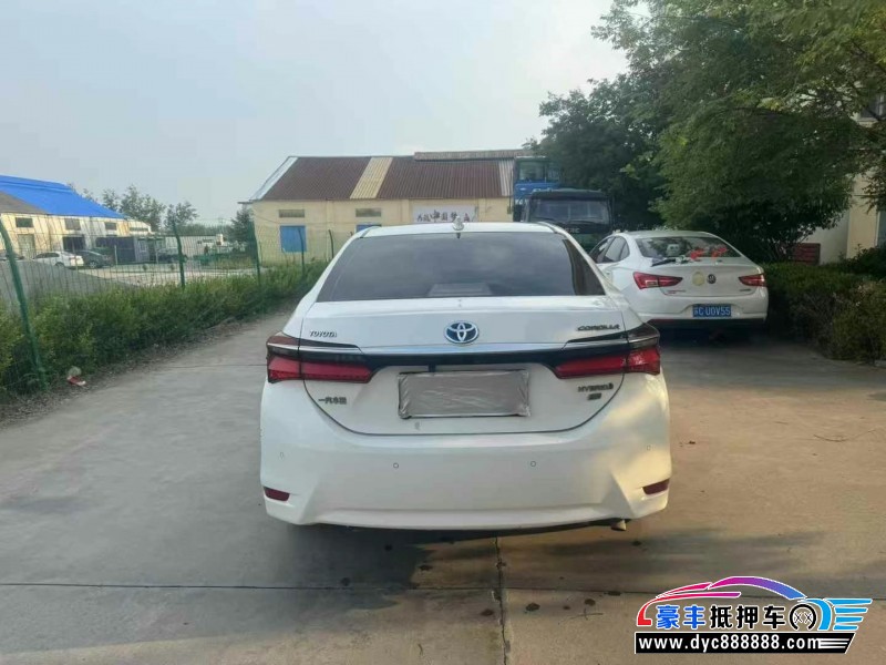 18年丰田卡罗拉轿车抵押车出售