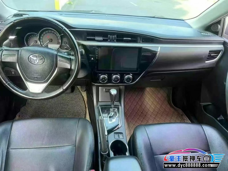 16年丰田卡罗拉轿车抵押车出售