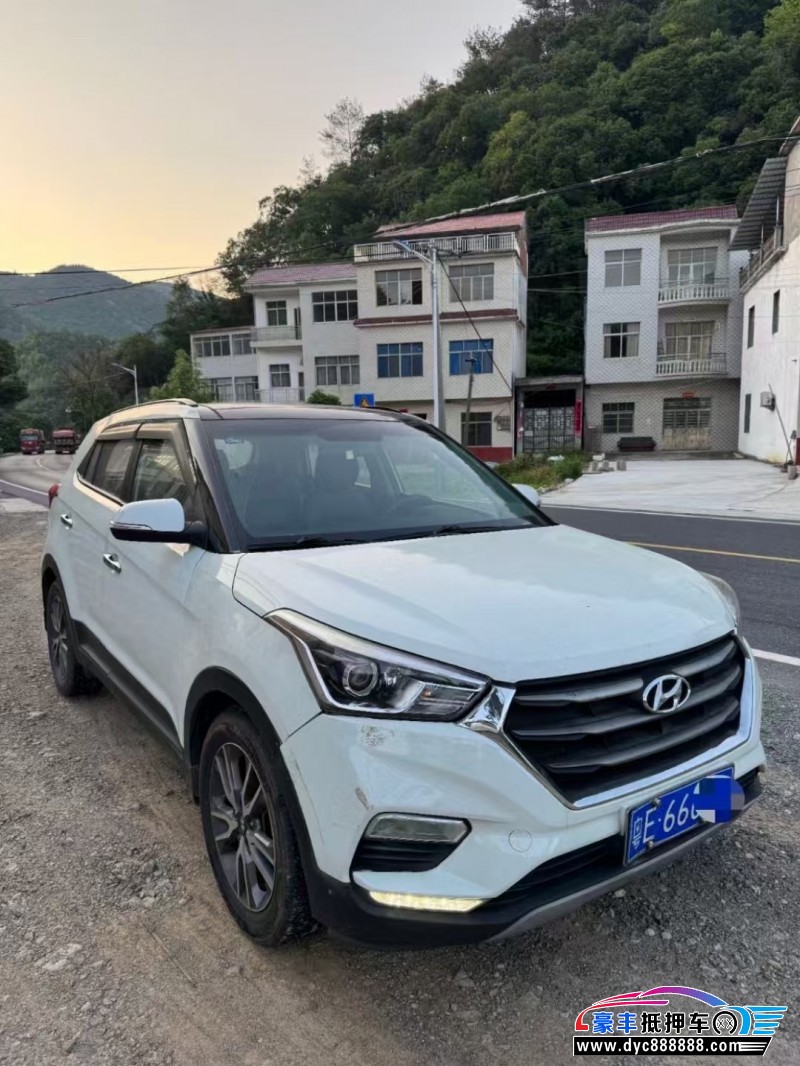 18年现代ix25轿车抵押车出售