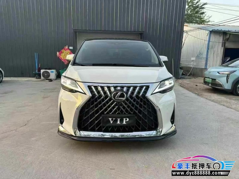 23年丰田埃尔法轿车抵押车出售