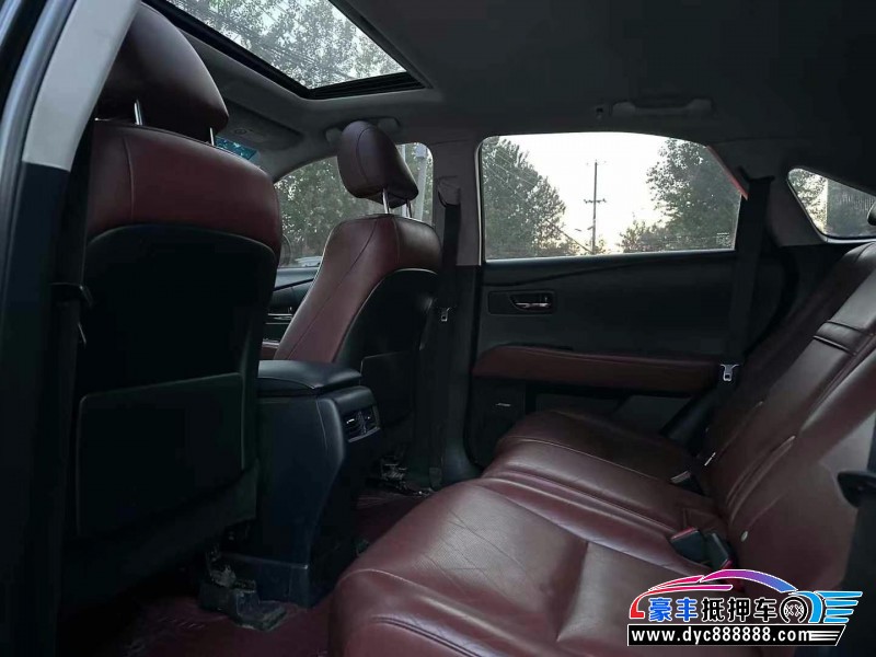 13年雷克萨斯RX轿车抵押车出售