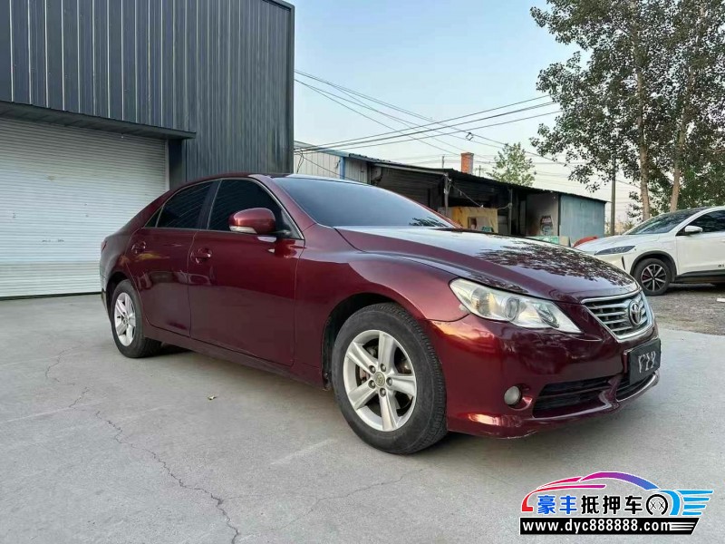 12年丰田锐志轿车抵押车出售