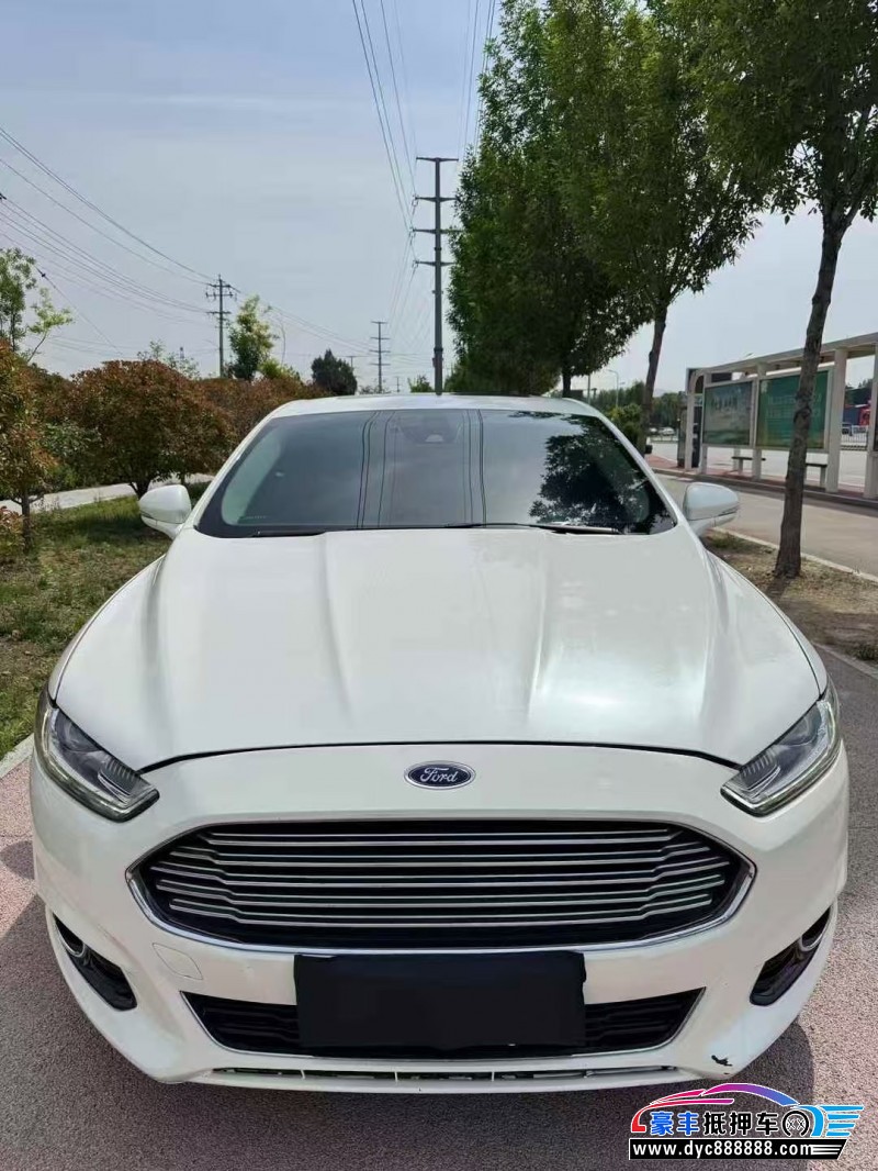 15年福特蒙迪欧轿车抵押车出售