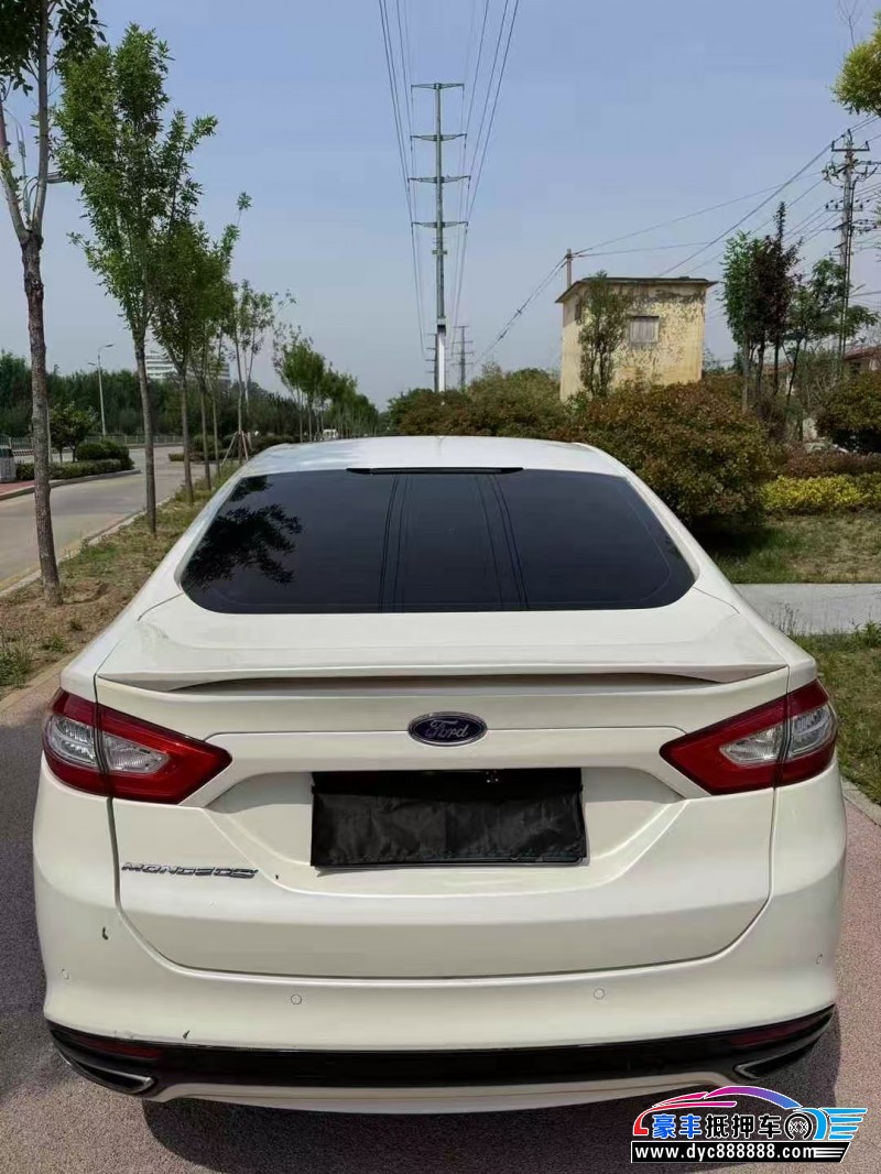 15年福特蒙迪欧轿车抵押车出售