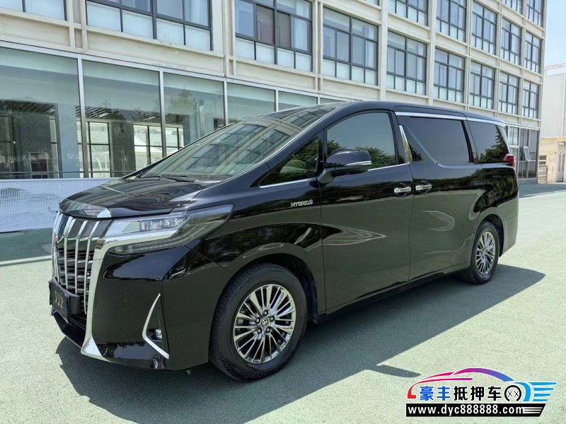 22年丰田埃尔法轿车抵押车出售