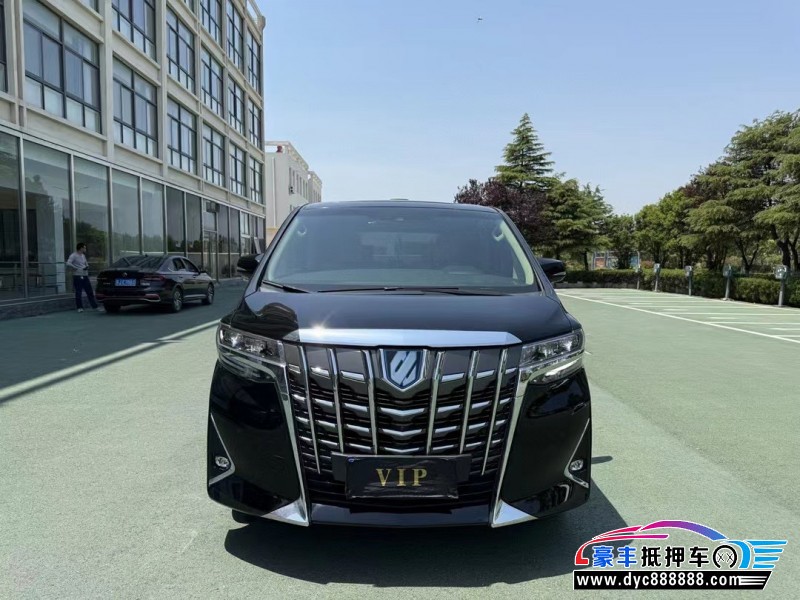 22年丰田埃尔法轿车抵押车出售