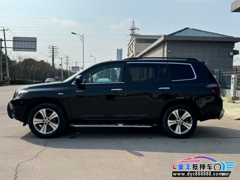 11年丰田汉兰达轿车抵押车出售