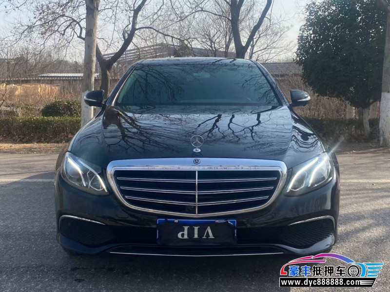 19年奔驰E轿车抵押车出售