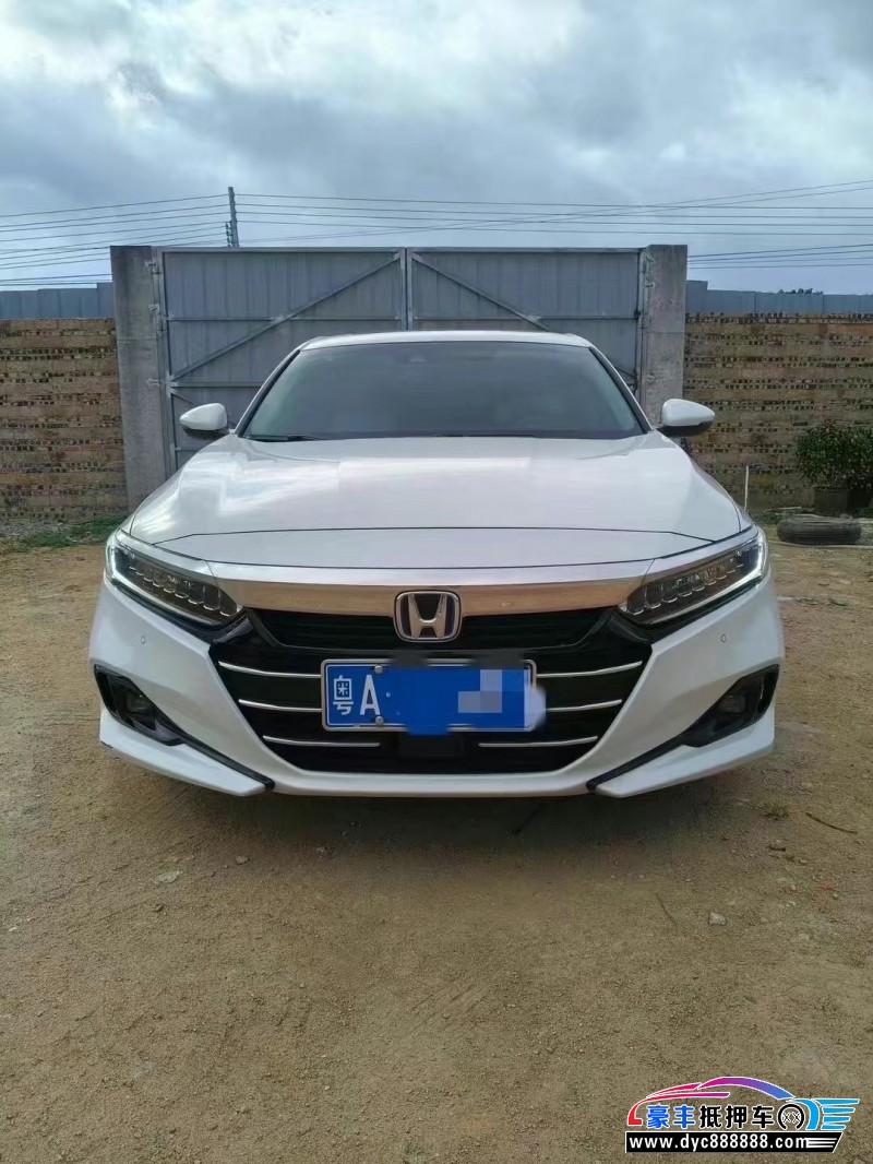 22年本田雅阁轿车抵押车出售