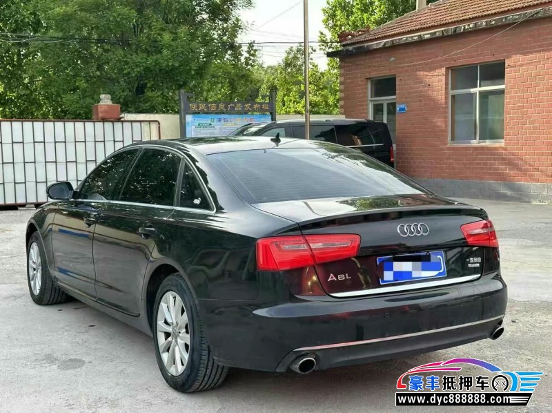 13年奥迪A6L轿车抵押车出售