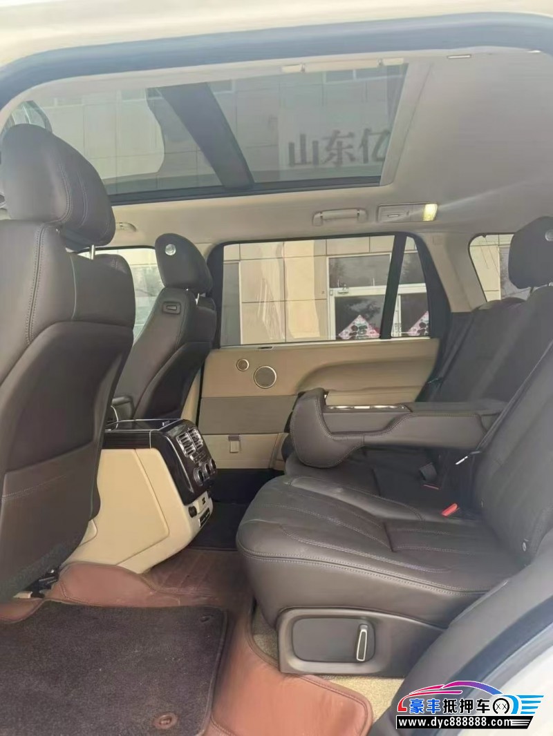 16年路虎揽胜行政SUV抵押车出售