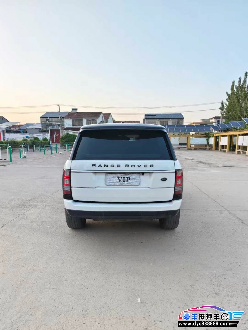 16年路虎揽胜行政SUV抵押车出售
