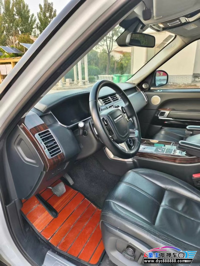 16年路虎揽胜行政SUV抵押车出售