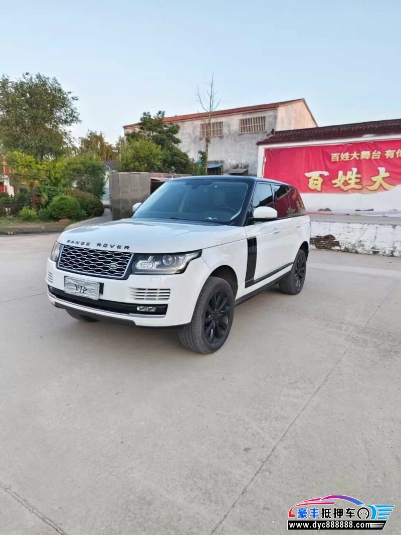 16年路虎揽胜行政SUV抵押车出售