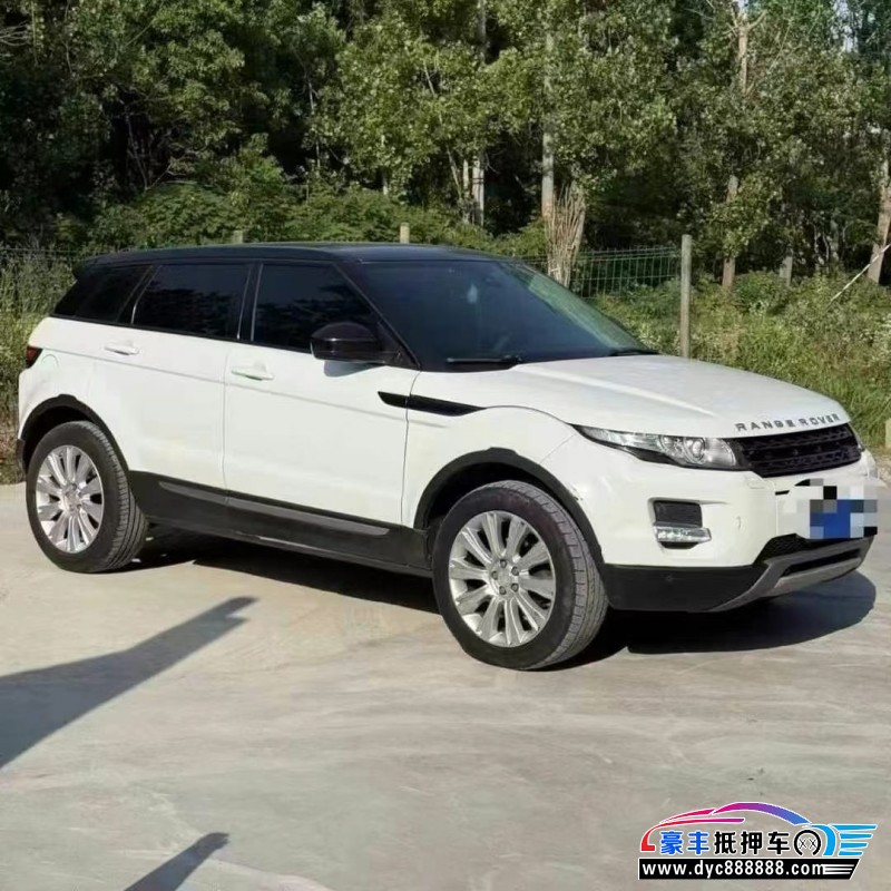 15年路虎揽胜极光SUV抵押车出售