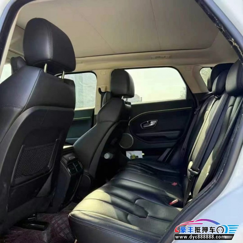 15年路虎揽胜极光SUV抵押车出售