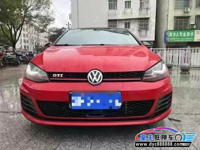 16年大众高尔夫轿车抵押车出售