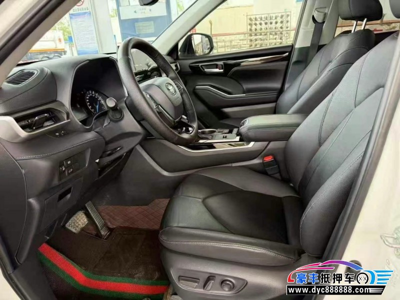 23年丰田汉兰达轿车抵押车出售