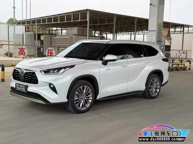 23年丰田汉兰达轿车抵押车出售