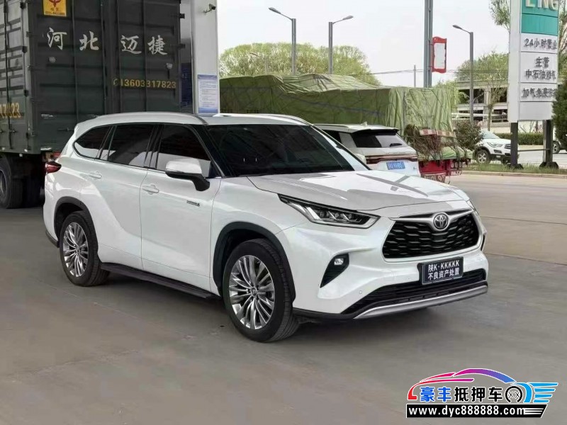 23年丰田汉兰达轿车抵押车出售