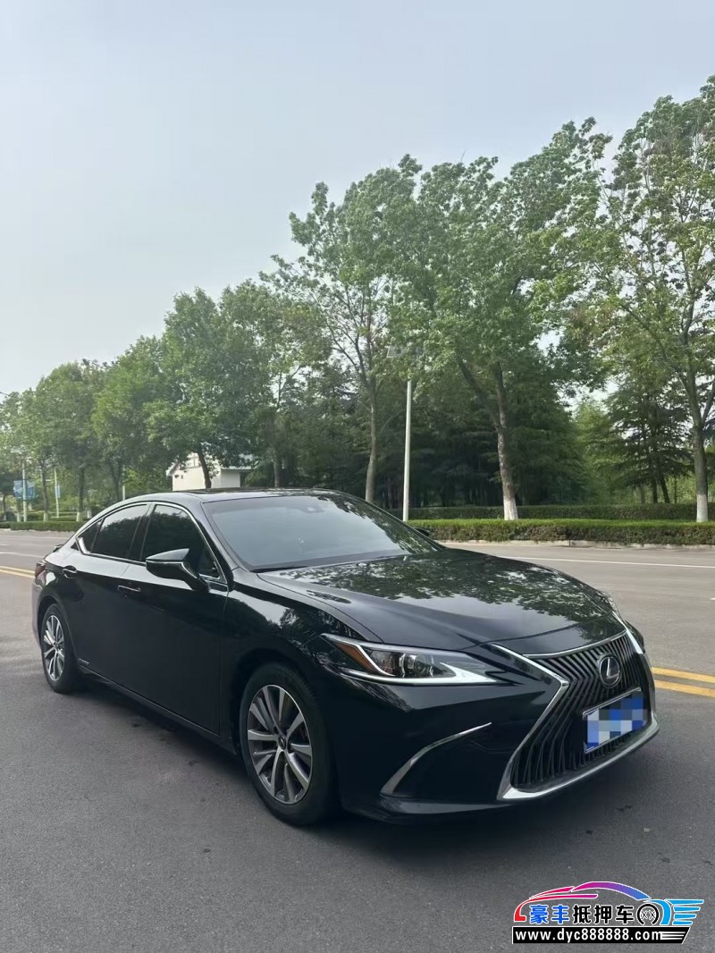 19年雷克萨斯ES轿车抵押车出售