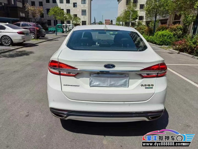 18年福特蒙迪欧轿车抵押车出售