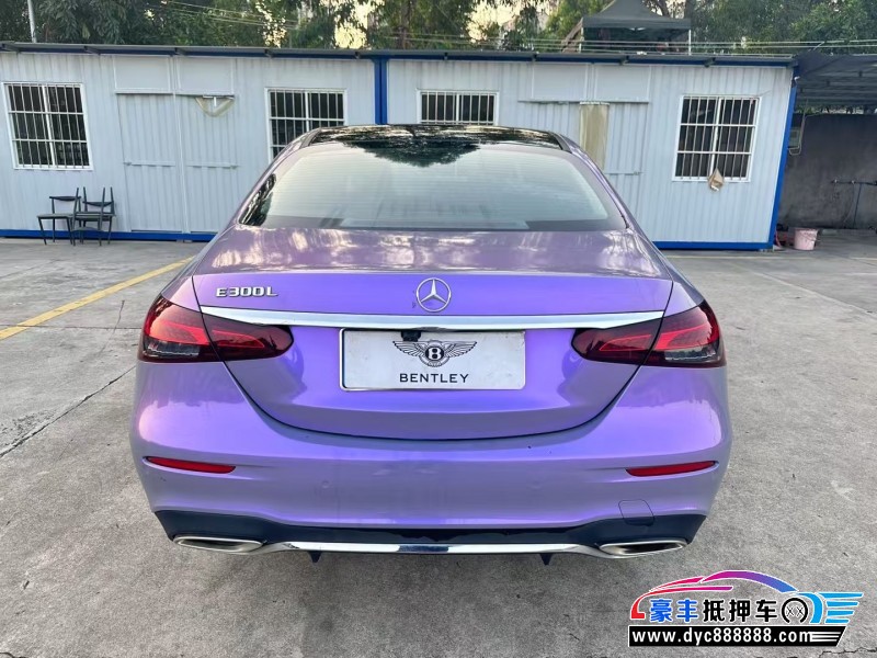 21年奔驰E轿车抵押车出售