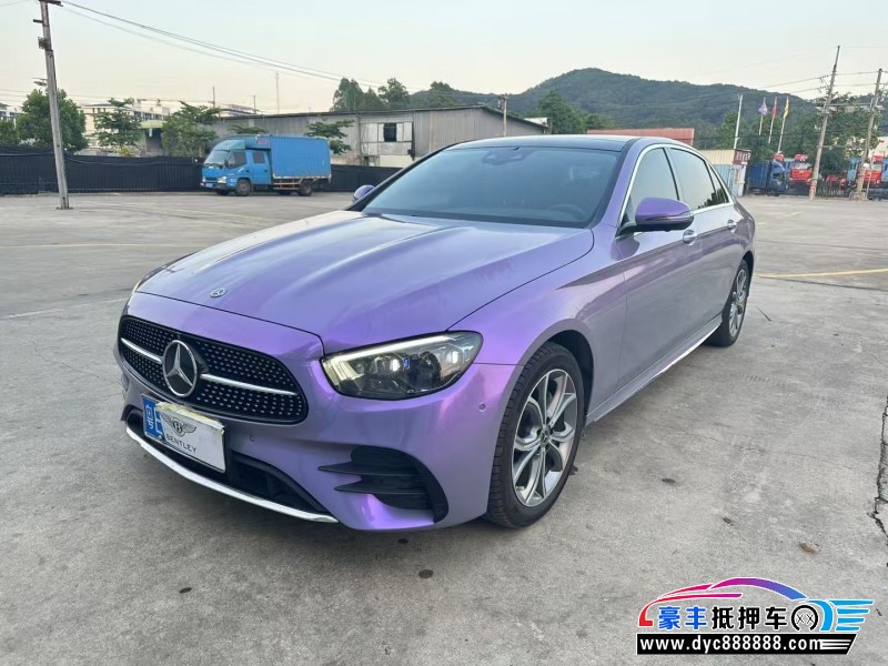 21年奔驰E轿车抵押车出售