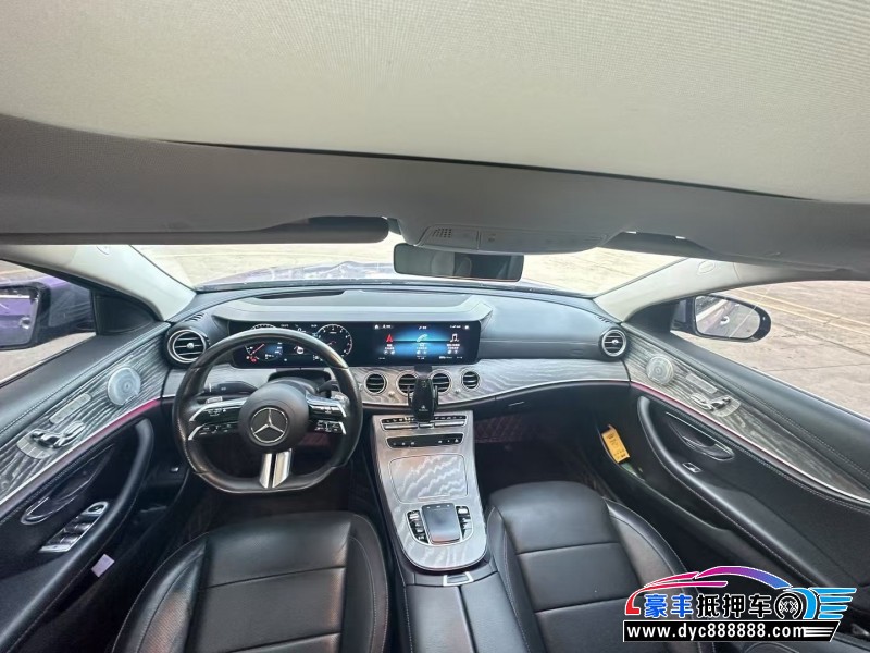 21年奔驰E轿车抵押车出售