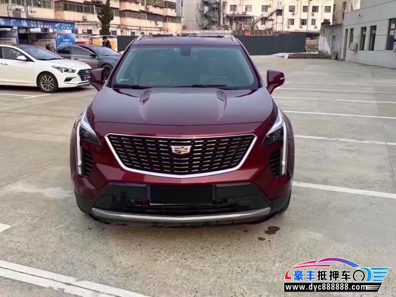 19年凯迪拉克XT4轿车抵押车出售