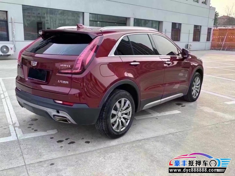 19年凯迪拉克XT4轿车抵押车出售