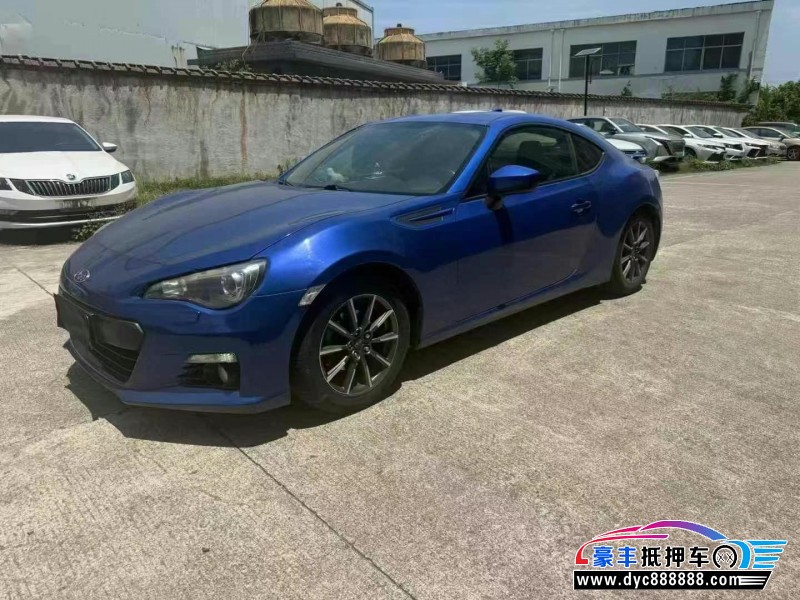 16年斯巴鲁BRZ轿车抵押车出售