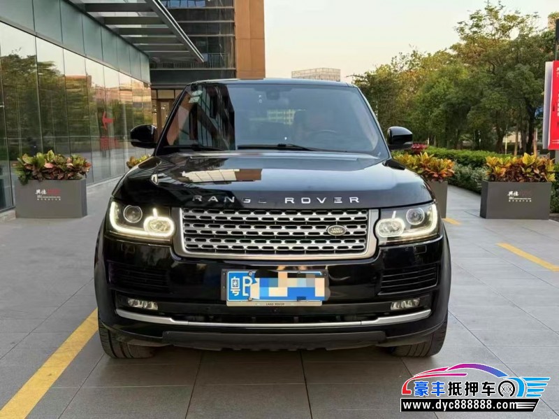 16年路虎揽胜行政轿车抵押车出售