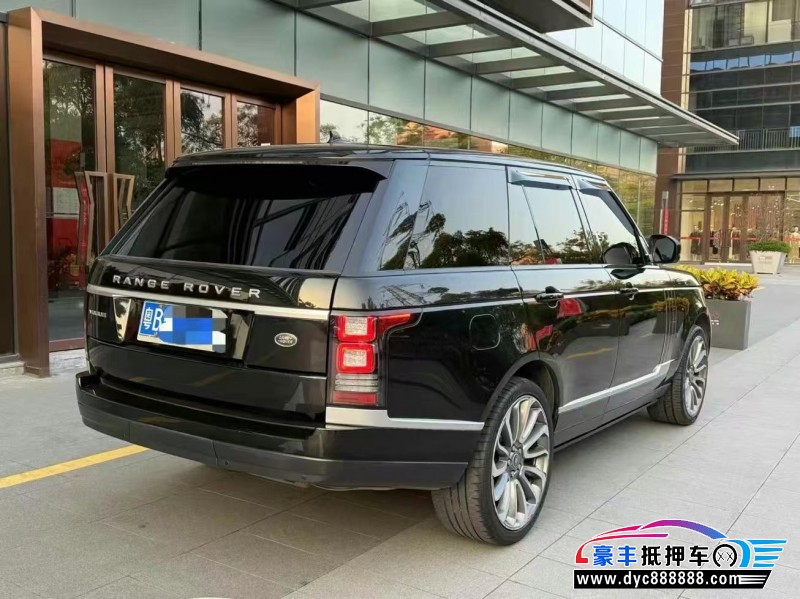 16年路虎揽胜行政轿车抵押车出售